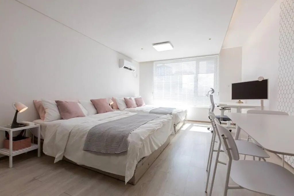 סיאול Mirae_Stay 48 New Open 2Queen Beds / Coex דירה